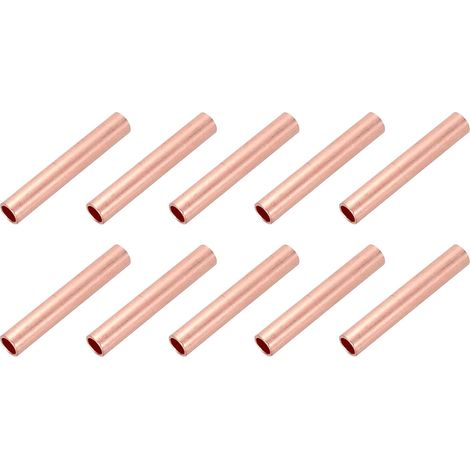 10 Pcs Tubes De Raccordement En Cuivre Rouge GT-16 5 AWG (1/5)