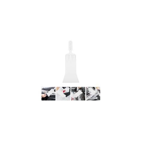 Raclette pour Film Automobile 385X15 CM Poignée Longue Grattoir en Silicone et Caoutchouc blanc Outil de Pose et Nettoyage de Films Fenêtre pour Vitres et Pare-Brise Voiture (1/5)