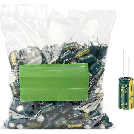 Set di condensatori standard/ESR basso 120 pz. 15 valori per confezione