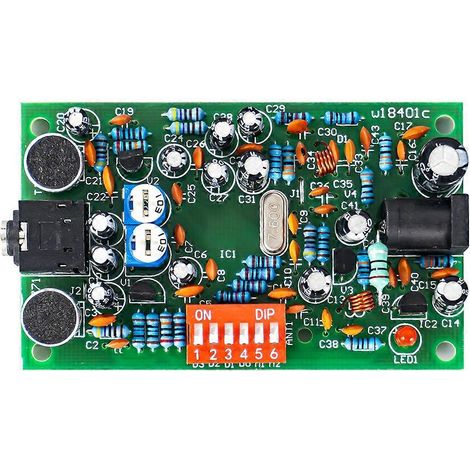 Kit de soudure pour carte émettrice stéréo FM BH1417Fkit de construction électronique FM DIY TJ-56-113 (1/5)
