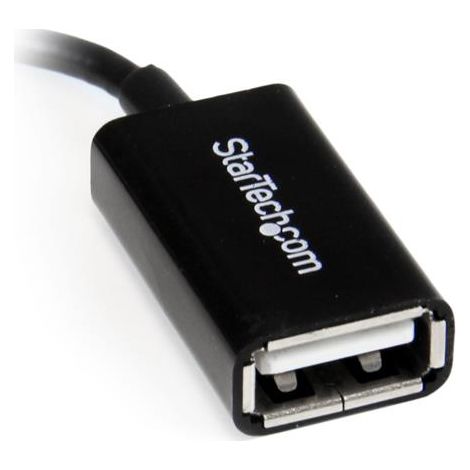 RIGHT ANGLE MICRO USB MALE TO  USB FEMELLE OTG HOST CABLE - 5M