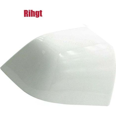 Coque de rétroviseur blanc nacré pour Tesla Model Y. côté passager (1/4)