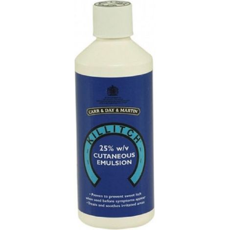 Killitch soluzione prurito coda e criniera e dermatite estiva per cavalli e pony 500 ml