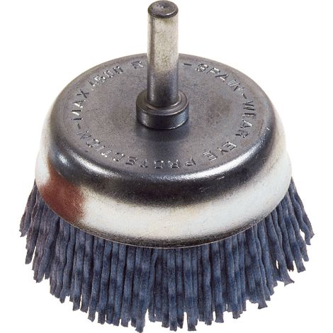 POGGI 497.40 SPAZZOLA A TAZZA NYLON 70 MM GR 150