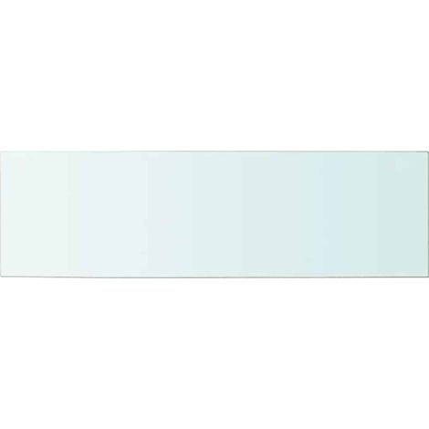 Maison Exclusive - Regalboden Glas Transparent 100x30 cm