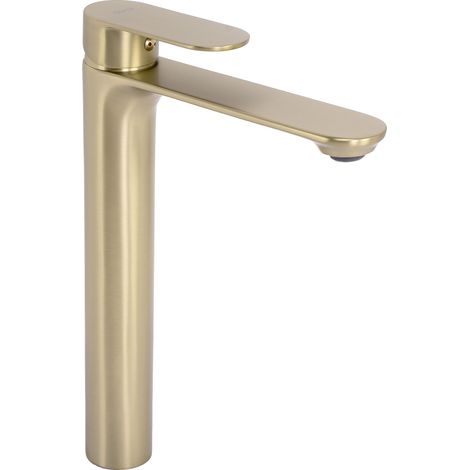 BATHROOM FAUCET REA DROP BRUSH GOLD (1/5)