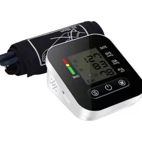 Tensiomètre électronique tensiomètre à domicile tensiomètre tensiomètre instrument de mesure de la pression artérielle tensiomètre, (1/5)