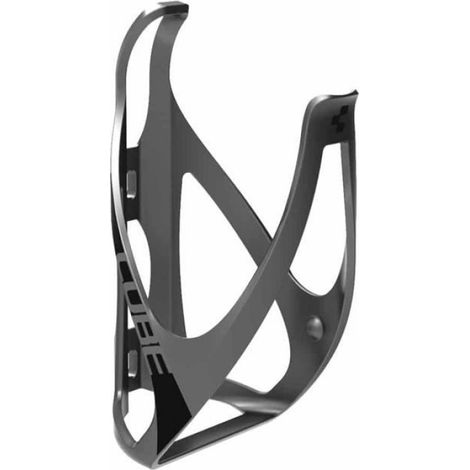 Porte-Bidon - Support Bidon Vélo - Fixation Universelle pour Cadre - Matière Plastique - Gris Mat - 1 Pièce