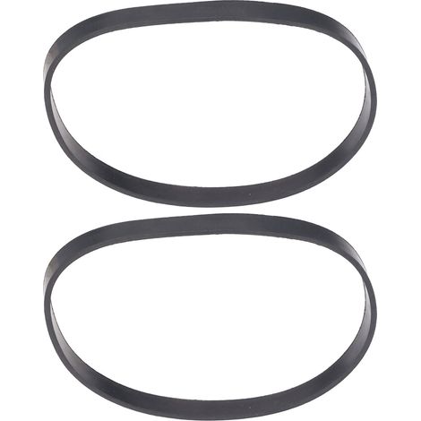 GARRYFIZH Lot de 2 pneus de scie à ruban en caoutchouc noir de rechange, largeur 13 mm, épaisseur 3 mm, pour roue de travail du bois de 8 pouces.