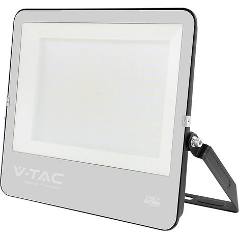 V-TAC PRO Slim LED-Scheinwerfer 300W 6500K CREE Chip Projektor 135lm/W IP65 Schwarz – Artikelnummer 232036