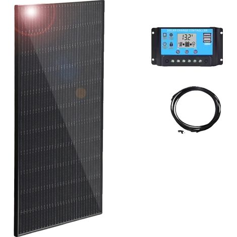 Panneau Solaire, Monocristallin, Construction Légère, kit 150w 12v (1/2)