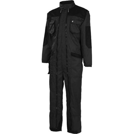 Combinaison de Travail Salvador - Taille XXL - Noir - Résistant et Confortable - D-Work