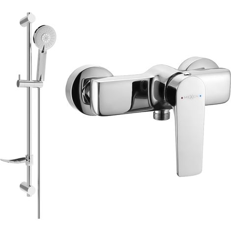 Mexen Lynx DF40 rubinetteria doccia con set doccia, cromo - 74594DF40-00 (1/3)