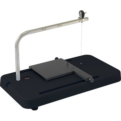 Coupe-polystyrène à fil chaud 20 W – Température de coupe 450 °C en 15s – Surface de coupe 230 x 135 mm – Kit complet avec adaptateur