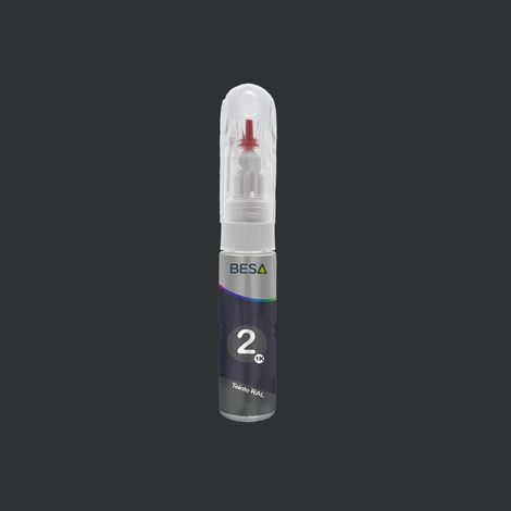 Stylo retouche peinture Gris Noir RAL 7021 Brillant