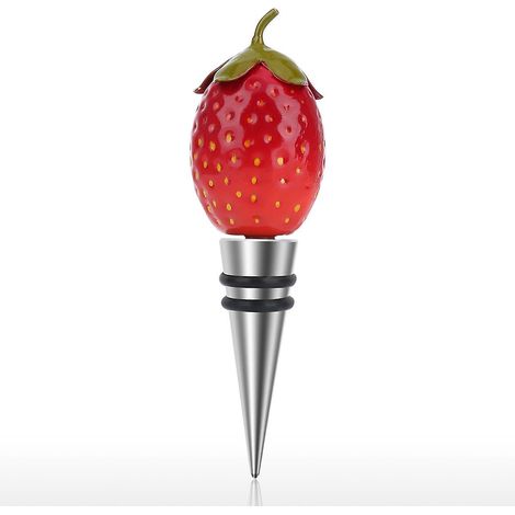 Bouchon en fer, en forme de fraise, pour bouteilles de vin, fermeture hermétique, pour usage domestique.-AquaForge (1/5)