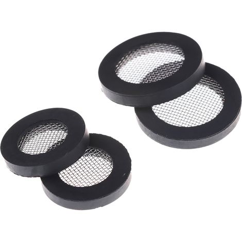 GUARNIZIONE PIANA CON FILTRO A RETE 3/4 - mm 24 x 16 x 3