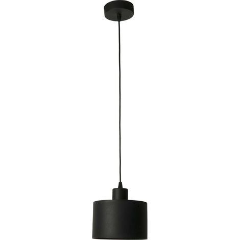 Lámpara de techo colgante estilo loft industrial, color negro, gopl 0-645 (1/2)