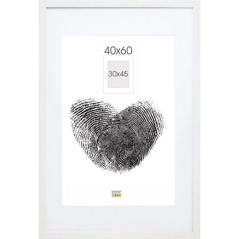 Cadre avec Passe-partout 1 photo 30x45cm Blanc S66KF1 P1 (1/5)