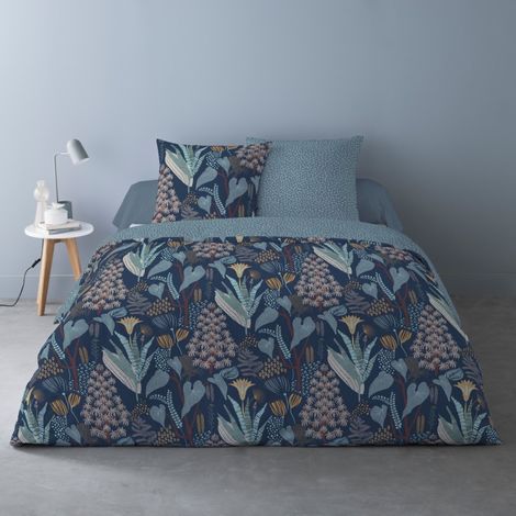 Housse de couette 240x220 CALAO + 2 taies matière Polaire (1/3)