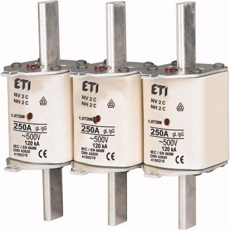 Cartouche fusible NH1 80A 500 V gL/gG 000290012 EATON Z NH 1/80