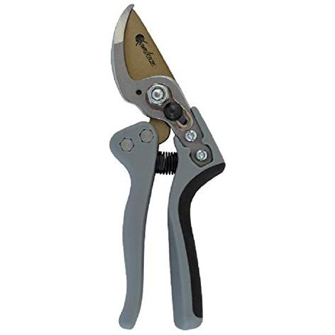 Kamikaze Forbici professionali KM1-M Force.20 mm Ã. Lama Teflonata e acciaio temperato SK-5. Forbici per giardinaggio. Manico ergonomico effetto leva. (1/4)