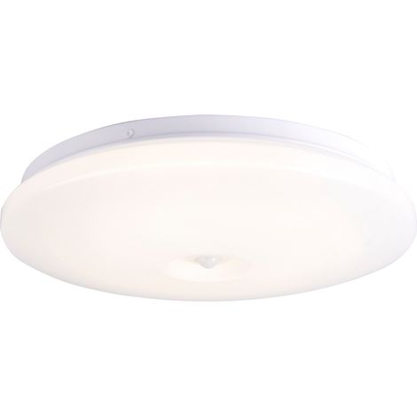 Plafonnier LED Polux Adar 33 cm 17W 4000K PIR IP44 (1/5)