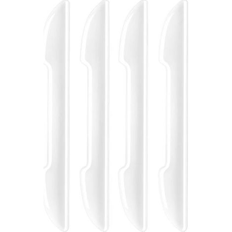 tiras para parachoques de coche，pegatinas invisibles de epoxi con dibujos animados para puertas de coche，protectores de espejo retrovisor (1/5)