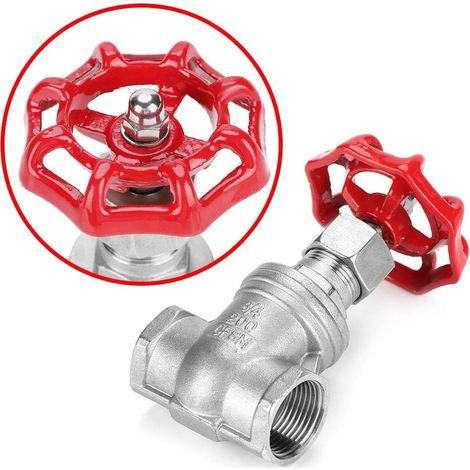 Vanne De Soupape En Acier Inoxydable Dn20 Bspp G3 / 4 Vanne De Compression Rotative Vanne En Laiton De Gazole De Mazout (1/5)