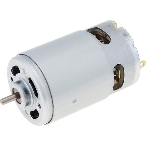 Micromoteur RS550 pour perceuse électrique, DC 12 V, 25000 tr/min, moteur argenté de remplacement pour outillage (1/4)