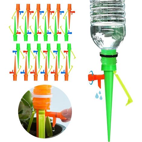 24 Pièces Dispositif d'arrosage Automatique des Plantes,Irrigation Goutte à Goutte Kit,système d'arrosage Automatique,Plantes Système D’Irrigation pour Jardin d'intérieur et d'extérieur(162.5cm) (1/5)