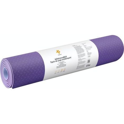 Tapis de yoga - Inphysio - AdhérenceMAX - Ultra-adhérent - Imperméable - Bien-être - 4,2 mm d'épaisseur (1/5)