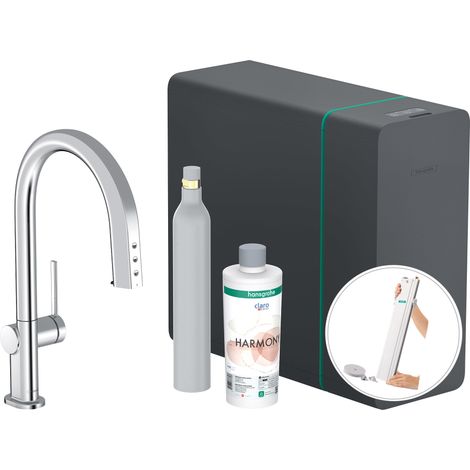 hansgrohe Aqittura M91 grifería de cocina, set de inicio, (1/2)