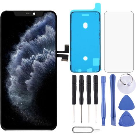 Gerahmter LCD-Touchscreen für iPhone 11 Pro Max GX (schwarz) (1/4)