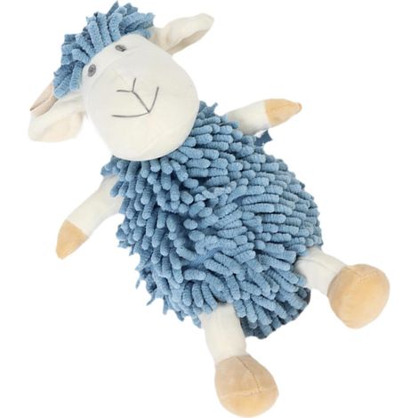 Essuie-Main Animaux Cartoon Doux Accrochable Absorbant Sèche-Anneau Animal Pour Salle De Bain Séchage Peluche Animale Mouton Doux Serviette Invité Pratique (1/5)
