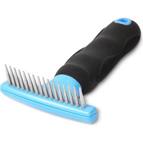 Peigne pour chien professionnel avec épingle en métal-