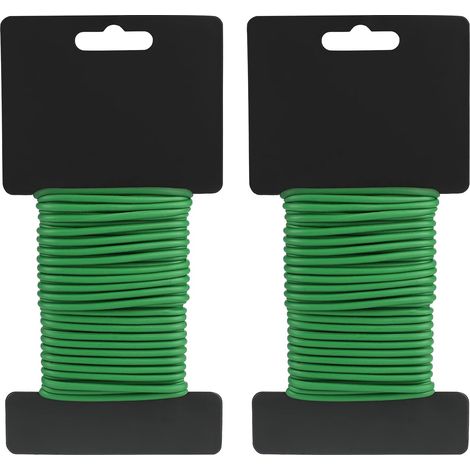 2 Pièces Fil Jardinage Cordon SDE Jardin pour Plantes et arbustes Attaches de Jardin pour Plantes, 3.5mmX8M (1/5)