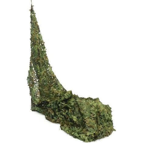 TEMPSA Filet de Camouflage 3X4M Jungle Double Couche Exterieur Décoration Intérieur Chasse (1/4)
