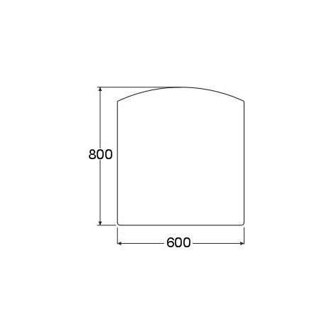 Sivac – Plaque de sol en acier noir 600 x 800 mm – Protection contre les risques de combustion – Pour moquettes, parquets, vinyles