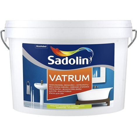 Sadolin VATRUM BW peinture satinée 1L murs intérieurs
