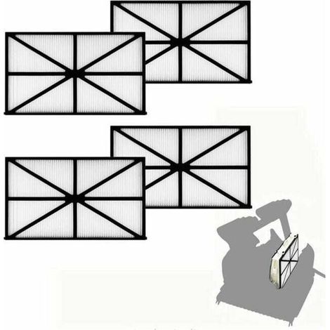 Filtre robot de piscine, cartouche filtrante de rechange, pour RCX70101, lot de 4 (1/4)