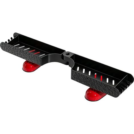 Support Robinet Gain de Place et Drainage Facile Range-Évier Pour Douche, Toilette, Brosse, Peigne, Maison, Appartement, Dortoir (1/5)