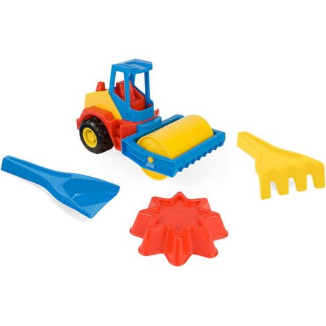Rodillo compactador de arena Tech Truck con accesorios 70423 (1/3)