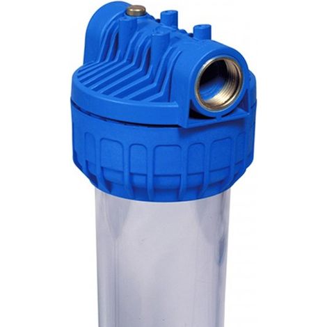 Talassa – Filtre à eau duo – Anti-calcaire et anti-tartre – Installation après compteur – Retient sédiments et particules – Silico polyphosphates