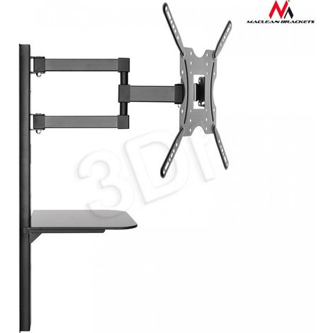 Maclean MC-772 TV-Halterung 32-55" 30kg schwarz max VESA 400x400