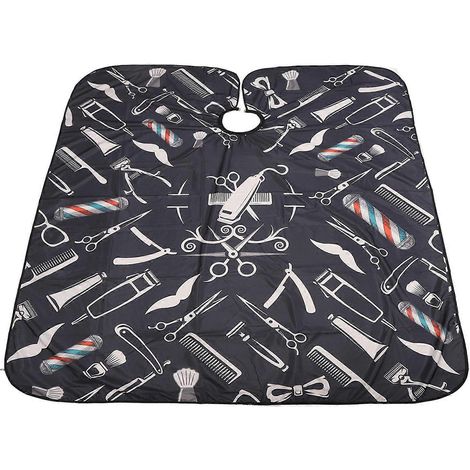 Cape de coiffure professionnelle multifonctionnelle avec boucle de cou (1/5)