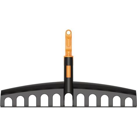 Rastrillo de jardín Fiskars oneclick plástico 409 mm