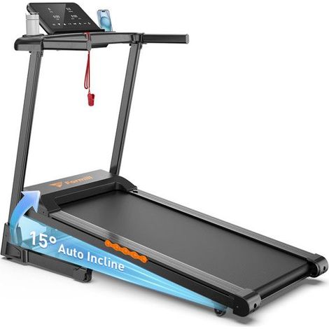 Laufband - KZYNTH - KT-P1 - Geschwindigkeit 1-13,5 km/h - Motor 3,0 HP - Klappbar & leise (1/5)