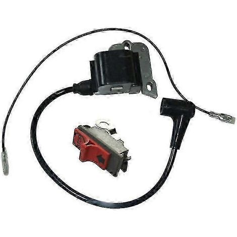 Bobine d'allumage compatible avec les tondeuses à gazon Husqvarna séries 50, 51, 55, 254, 257, 261, 61, 268 et 272 XP - Pièce de rechange et accessoires (1/5)