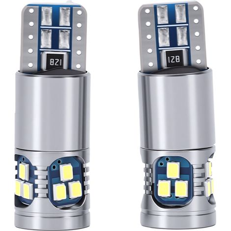 Ampoules LED voiture 12V 6500K, intérieur cale plaque immatriculation dôme coffre courtoisie blanc (1/5)
